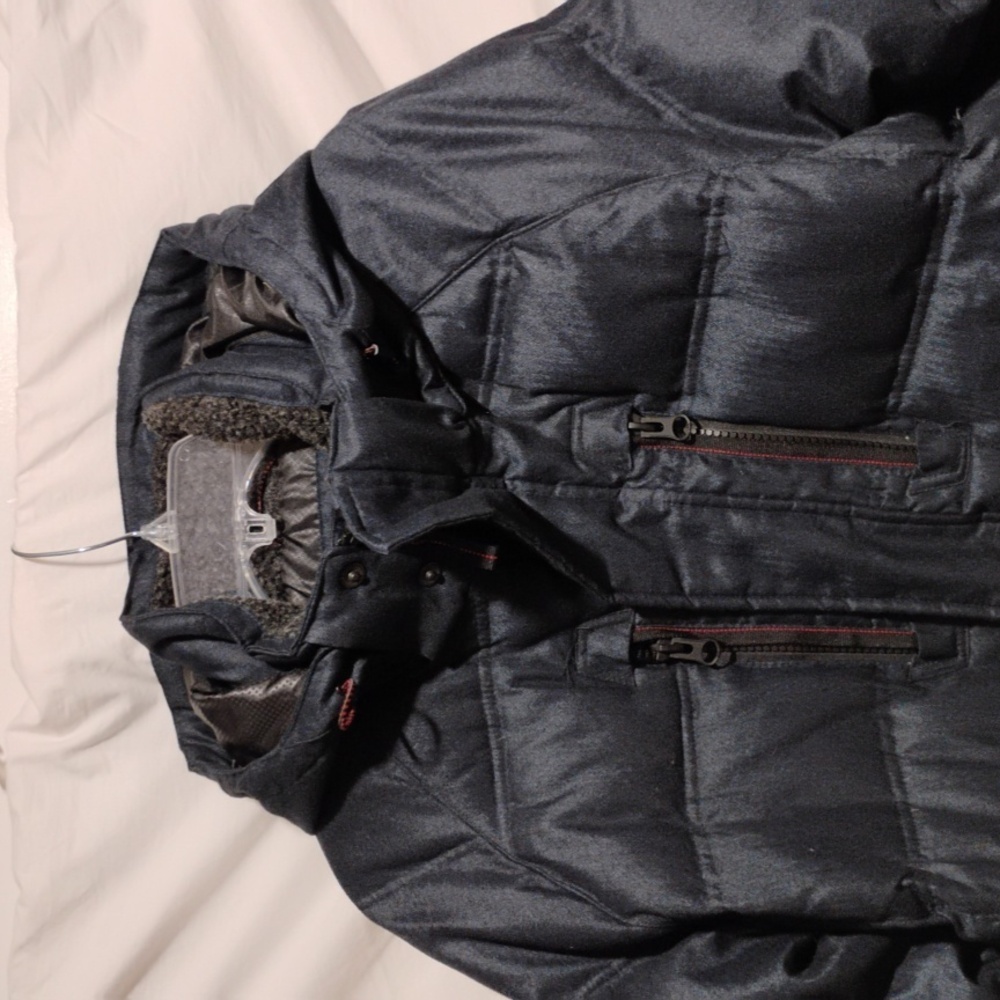 SALE! Hawke & Co. Harrison Quilted Puffer Duck Down Feathers Blend Winter Coat - Picture 2 of 15